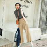 小柄さんでも脚が長～く見える♡　簡単にスタイルアップできるワイドマキシに注目！