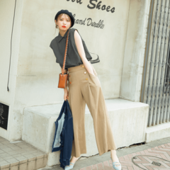 小柄さんでも脚が長～く見える♡　簡単にスタイルアップできるワイドマキシに注目！