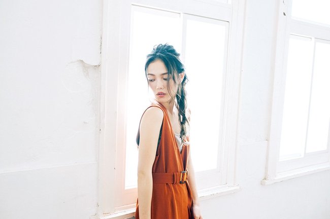 リラクシーな後毛の正体がぷちぷちレイヤー