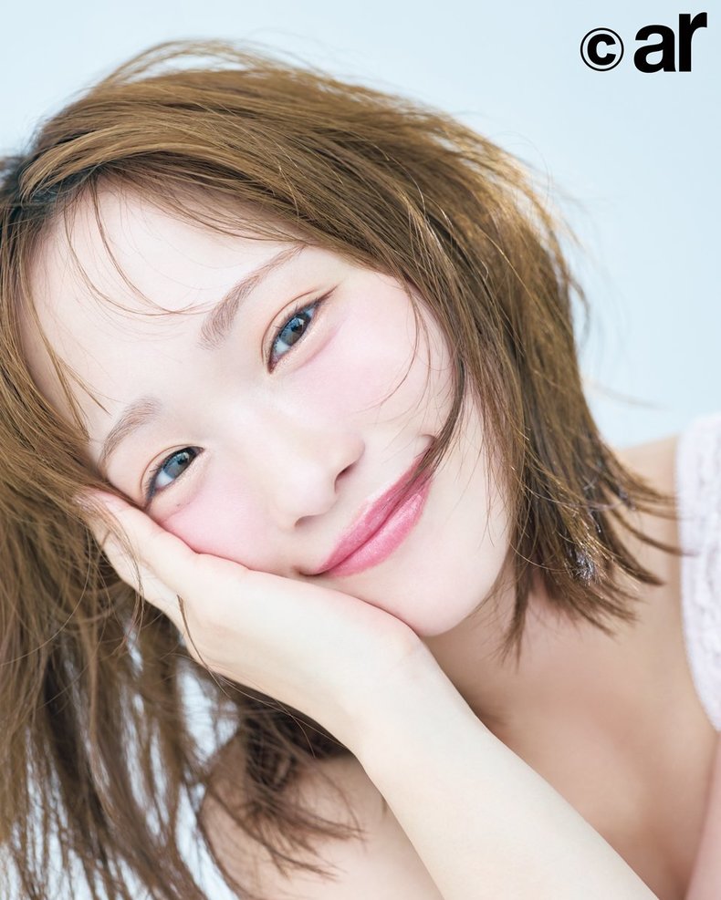 川栄李奈。ar7月号より