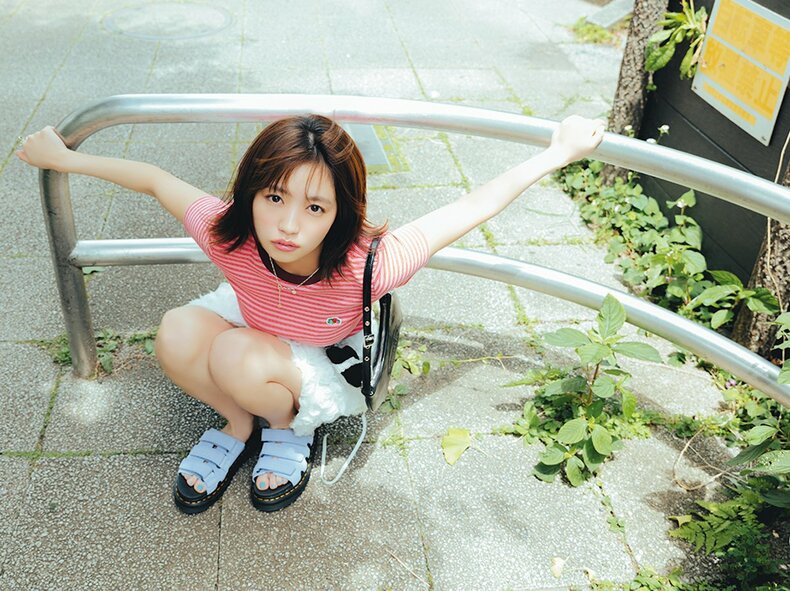 大原優乃。ar9月号より