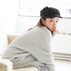 ゆるシルエットが萌え可愛～♡　GUのワッフルワンピは爆売れ確実!?