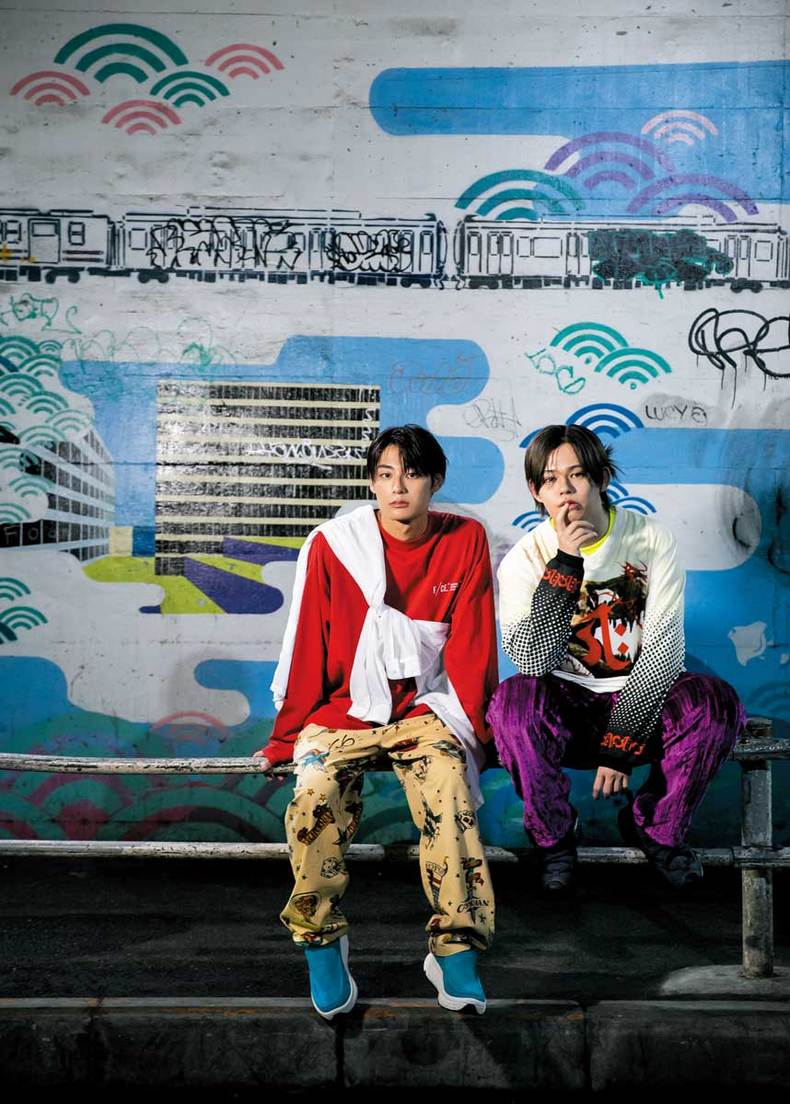 左　カイ、右　アロハ　ar11月号より左　アロハ、右　カイ　ar11月号より