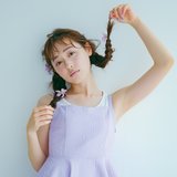 「今っぽな三つ編みって？」ふんわり巻き髪をベースに女の子らしさをアピール♡ 福原遥が魅せる【ふんわり三つ編み】HOW TO
