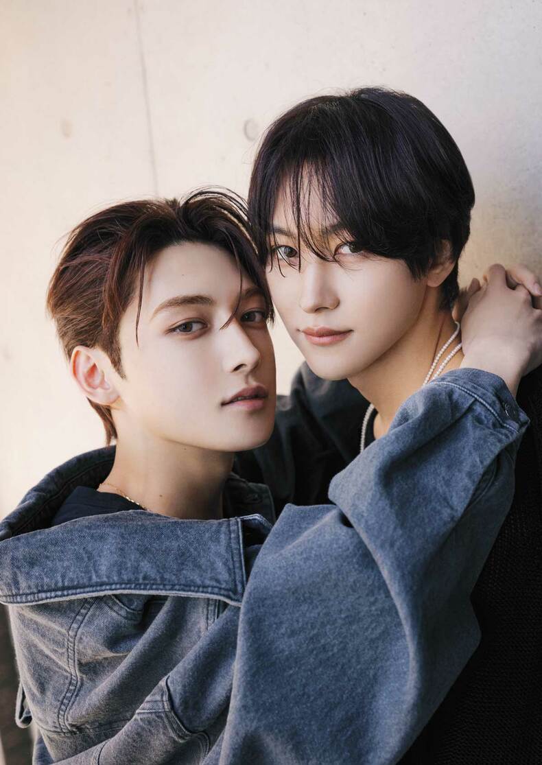 左　浜川路己、右　本多大夢。ar7月号より