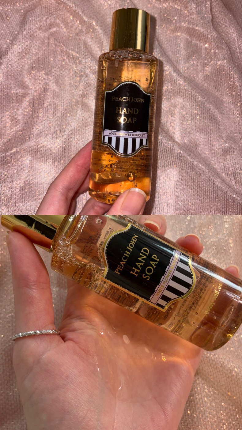 ピーチ・ジョン ビューティ ハンドケアギフトセットをレビュー♡　全アイテム使ってみた！ 使用感・香りレビュー ハンドソープ