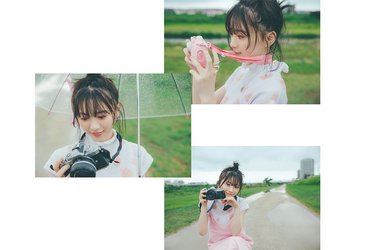 櫻坂46・森田ひかる、雨上がりのお散歩デート♡ 櫻坂46に空前のカメラ