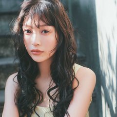 【ロング】艶やかな色気溢れる暗髪×ウエービーロング