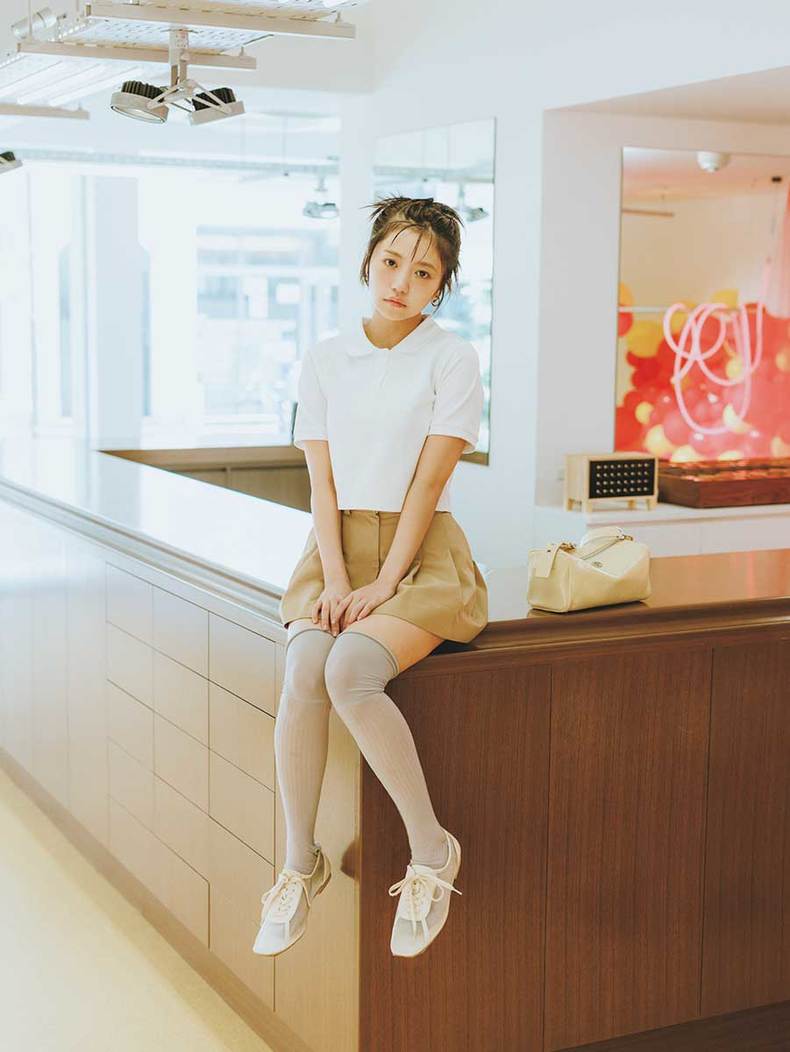 大原優乃。ar9月号より