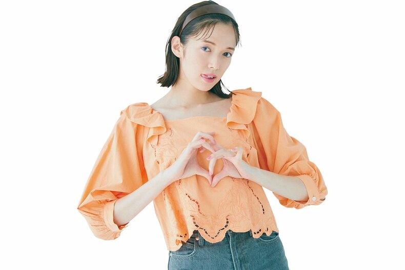 佐藤栞里。ar8月号より