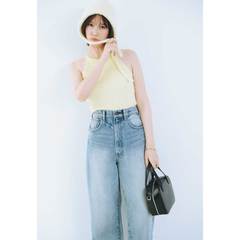 デートにデニムはアリ♡!! おしゃれ番長・本田翼が推すスタイルアップできる【ルーズストレートデニム】