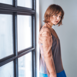 ハイライトを効かせた ボブウルフにみんな注目！