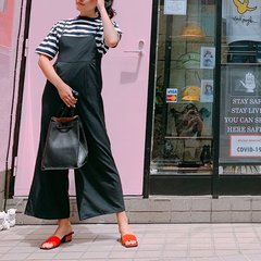 あれこれ着回せて超優秀♡　しかも￥2,490！　ファッションエディターイチ押しのGUサロペ