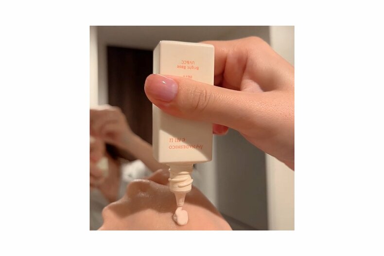 スキンケアの最後に。