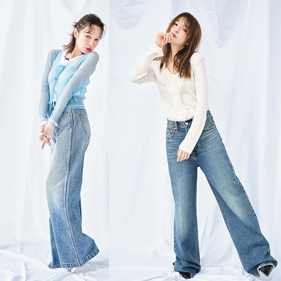 一番アカ抜けできるデニムって？履くだけでトレンド感が出るデニム選びのポイントを解説♡【デニムコーデ】2選