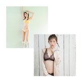 下着だって抜かりなく♡ 森日菜美×菊地姫奈が魅せる【ときめきランジェリー】をお届け