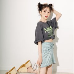 【大人のグリーン】はこう着こなして♡堀未央奈がお手本！野暮ったくならない最旬コーデ2選