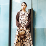 使いやすい色NO.1のブーム到来！　重たく見せないこなれたブラウンコーデの着こなし方とは