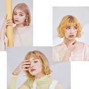 髪色から春を感じて♡ポジティブなビビッド、柔らかいまろみも!【イエローヘア】3選