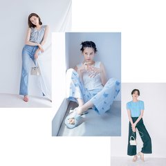 夏はさわやかに生きたい♡ arモデルが着こなす今っぽ【ブルーコーデ】5選