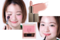 使用アイテム:(チーク)フーミー シングルブラッシュ バーベナピンク(WEB限定色) ¥1,430/Nuzzle (リップ)ローラ メルシエ ルージュ エッセンシャル シルキー クリーム リップスティック 01 ¥4,730/ローラ メルシエ ジャパン