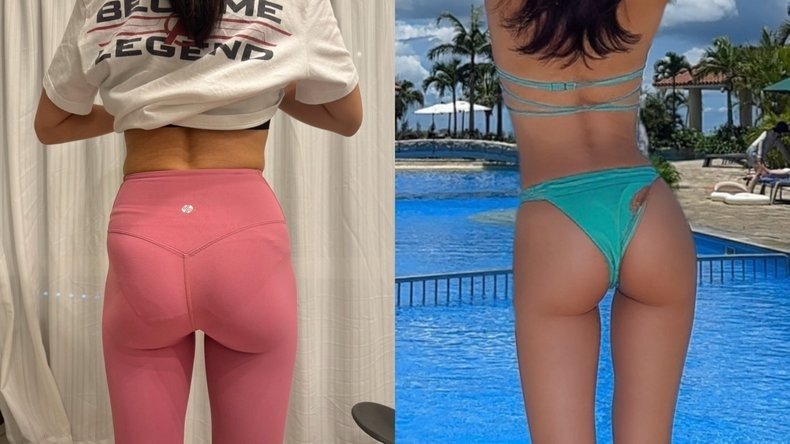 ar界隈の美尻・ヒップアップトレーニングのやり方　ビフォーアフター