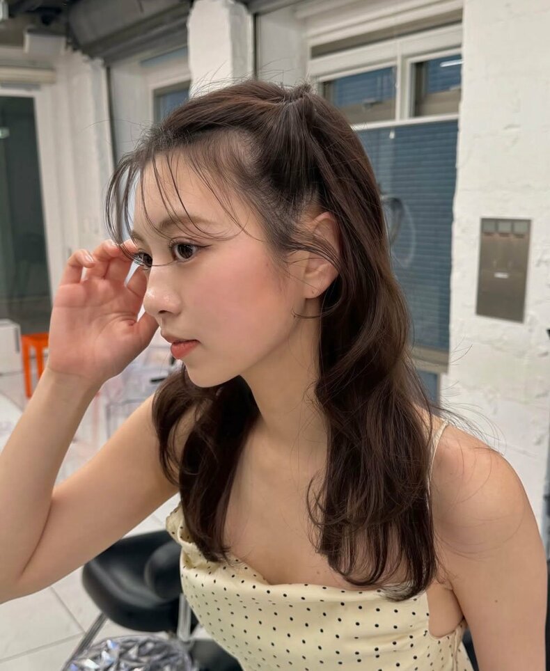 丸顔が小顔になり垢抜け｜阿部舞理奈さんの食事ダイエット成功体験談 ​アフター