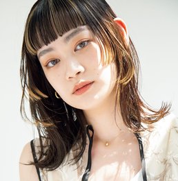 【ミディアム】洗練されたシャープなフォルムにドキッ♡ブロックバングで私らしさを
