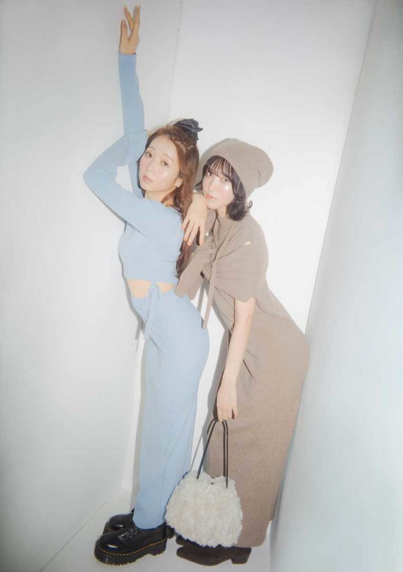 大谷絵美里、野口衣織（＝LOVE ）ar11月号より