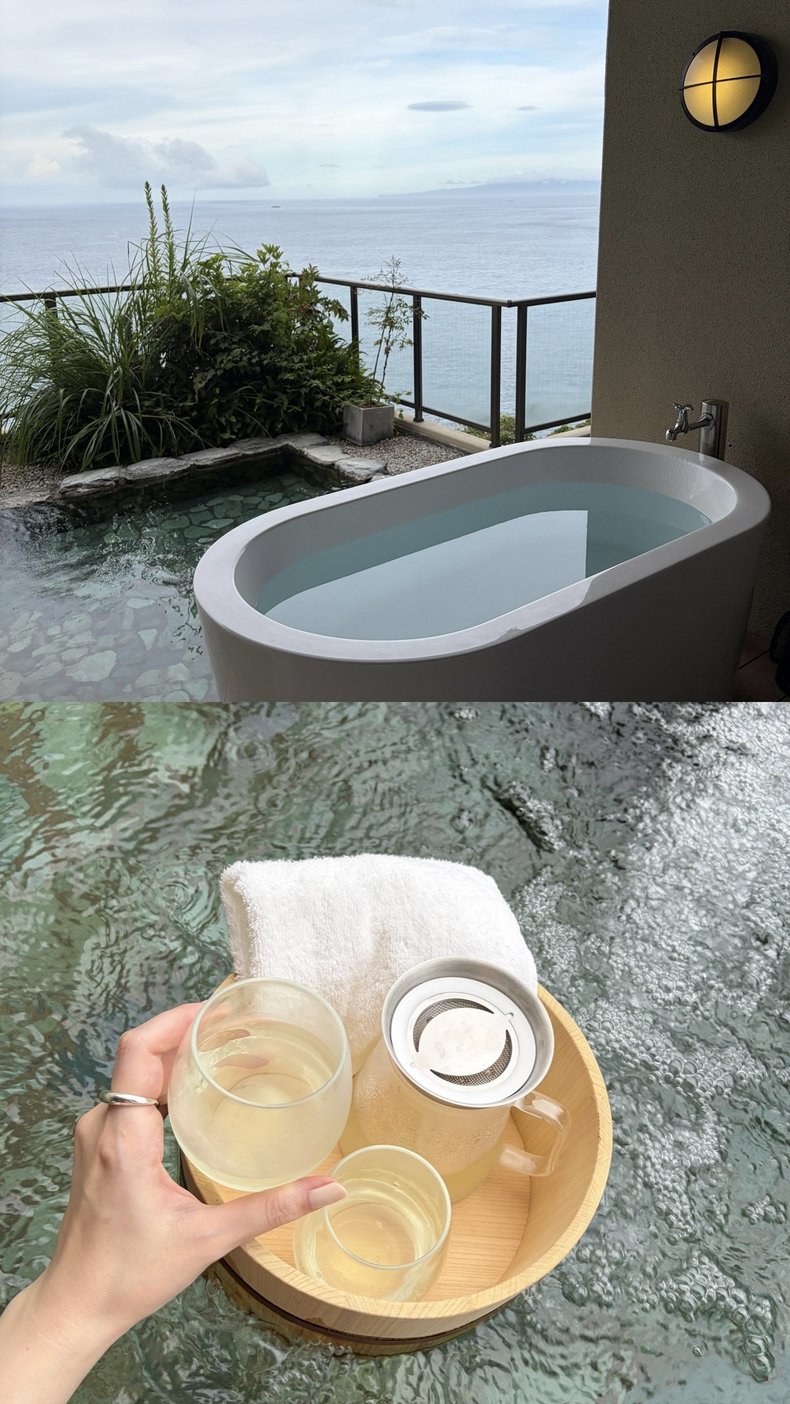 誕生日に泊まってみた！ おすすめホテルの宿泊体験レビュー 「伊豆リトリート 熱川粋光 by 温故知新」　露天風呂
