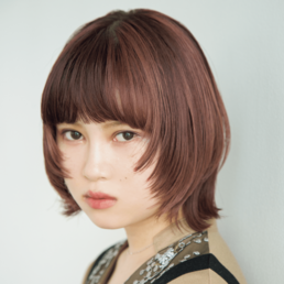 【ボブ】大胆なコントラストがシャレ感UPさせるデザインカラー