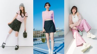 2025年春】ピンクトップスコーディネート特集♡パステルやくすみ 