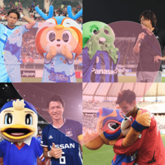 マスコット×イケメン選手のラブな関係♡