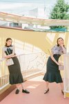 佐藤栞里、宮田聡子。ar9月号より