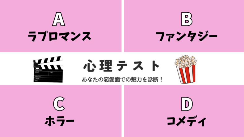 心理テスト「あなたの恋愛における強みや魅力わかる」