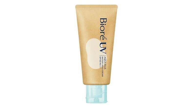 ビオレUV アクアリッチ ウォータリーホールドクリーム SPF50・PA+++ 50g ¥1,430(編集部調べ)/花王
