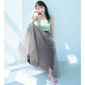 与田祐希が着こなす！高級感マシマシのオンナ度UPコーデ♡この夏はサマーグリーン×チョコブラウンの神配色が正解