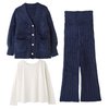 フェザーヤーンHARAマキパジャマ3点セット　￥9,980（11/1発売）