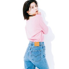 桜田ひより、ピンクニットにデニムのバランスが可愛い♡ 洒落るデニム４選