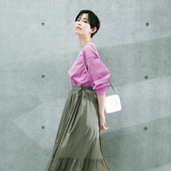 これさえ着とけば美女見え確実！比留川游が教える上品ボトムコーデ術