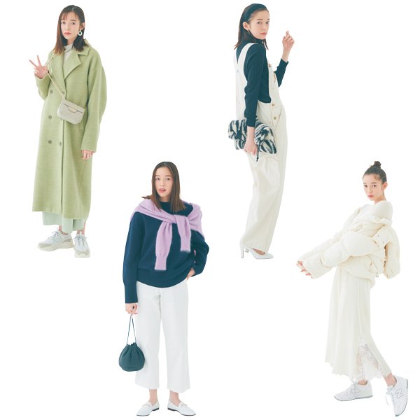 「あなたは何%の純白に染まりたい？」お好みの白さを着こなす♡ホワイトコーデ４選