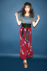 ゆるゆるコーデにヌケ感をプラス