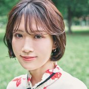 【ボブ】レトロ感と今っぽさを融合したフレンチボブ