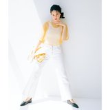 「透ける肌はお好き？」白デニム×シアーなトップスで、ファッションに夏到来…♡