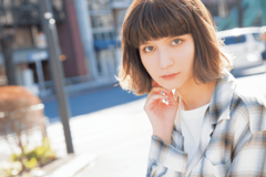 切りっぱなしの今どきボブは ハネだっておしゃれに昇格