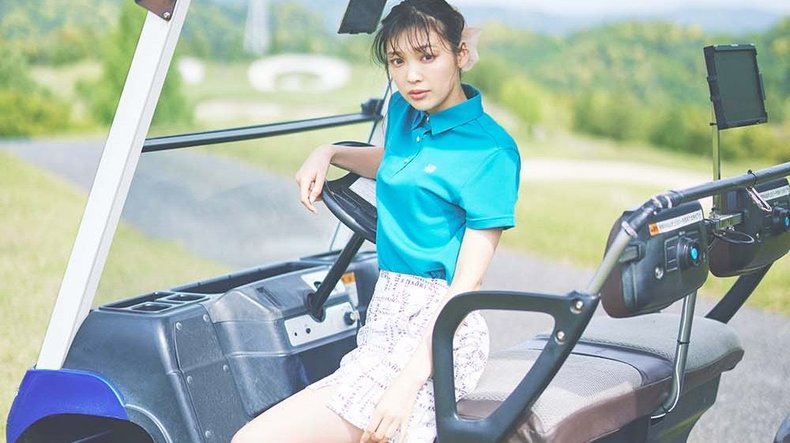 【ar golf】お尻がプリッと見えるミニスカートが可愛すぎ♡  色っぽさ×きちんと感でラウンド1のイイ女に！