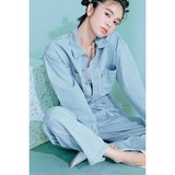 佐藤晴美、デニムサロペでも色っぽく♡ 女らしくアプデできるアイテム5選