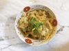 お米の代わりにオートミールで作った親子丼