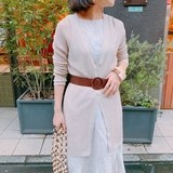 【UNIQLO】ワンピに重ねて洒落感UP！ イネスコラボの透かし編みカーデが￥3,990♡