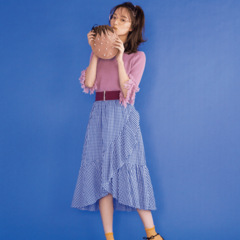 まさに着るだけダイエット！アシメスカートで美脚をGETせよ♥